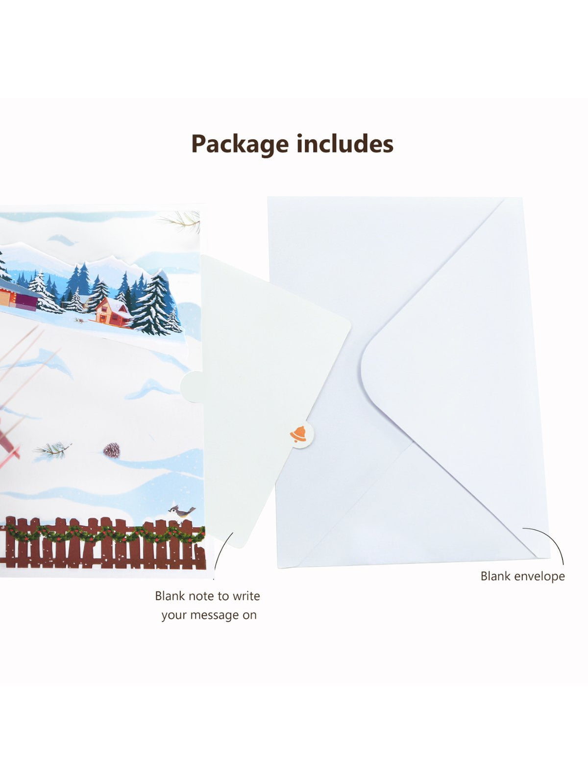 North American Cardinal Mailman 3D Pop Up Card