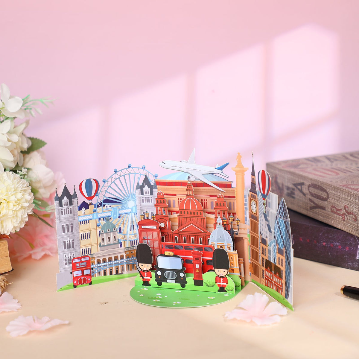 London Landmarks 3D Pop Up Card