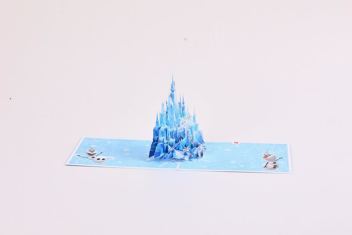 Frozen Castle 3D Pop Up Card