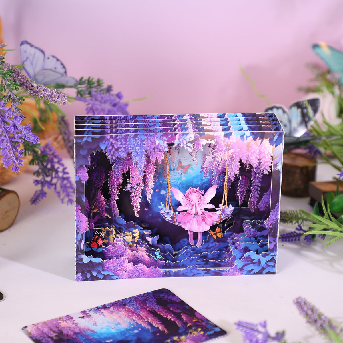 Fairy Garden 3D Pop Up Card