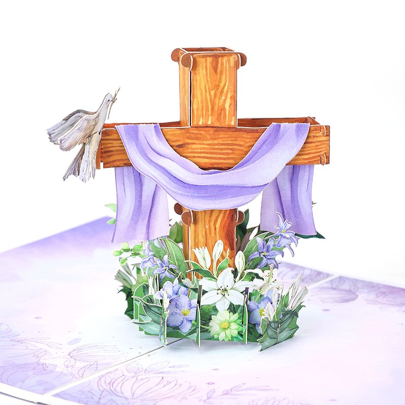 Cross Easter Greeting Card