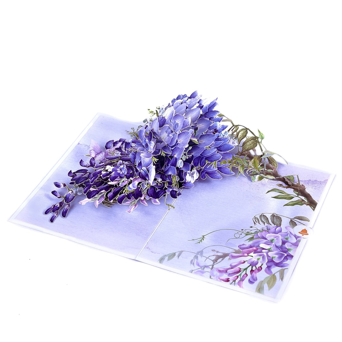 Wisteria Trellis 3D Pop Up Card