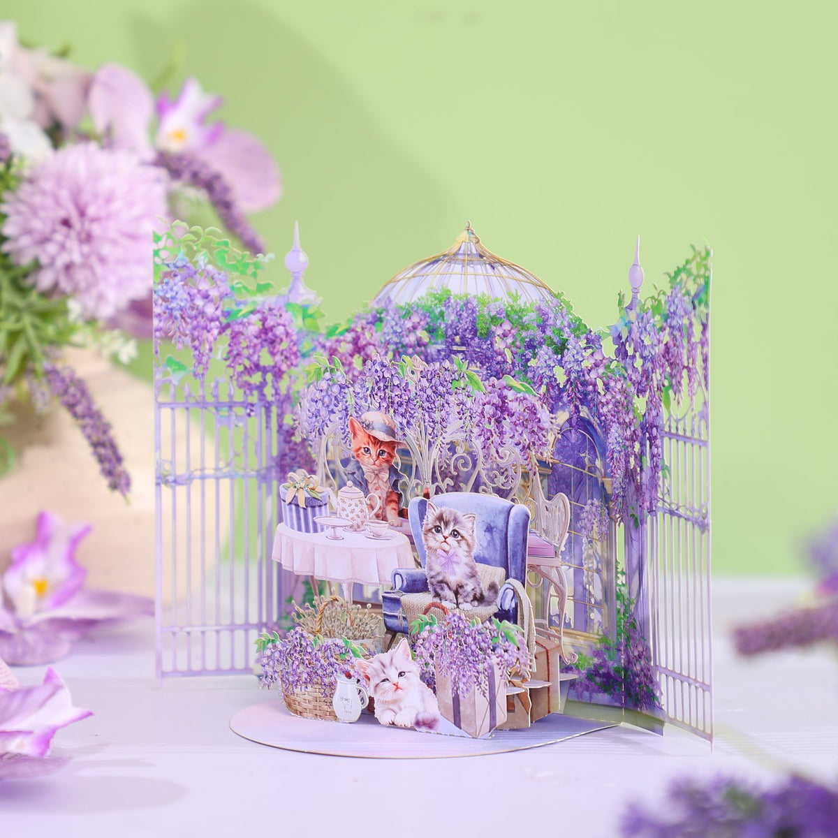 Wisteria Arch Card