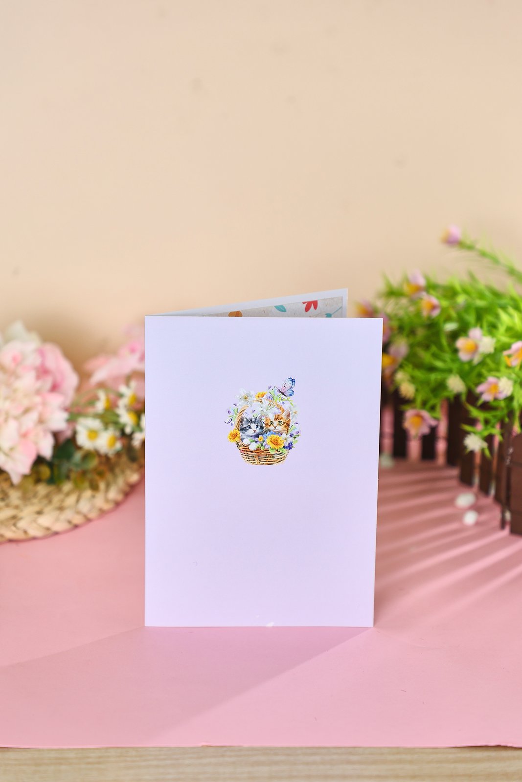 Cat Greeting Card