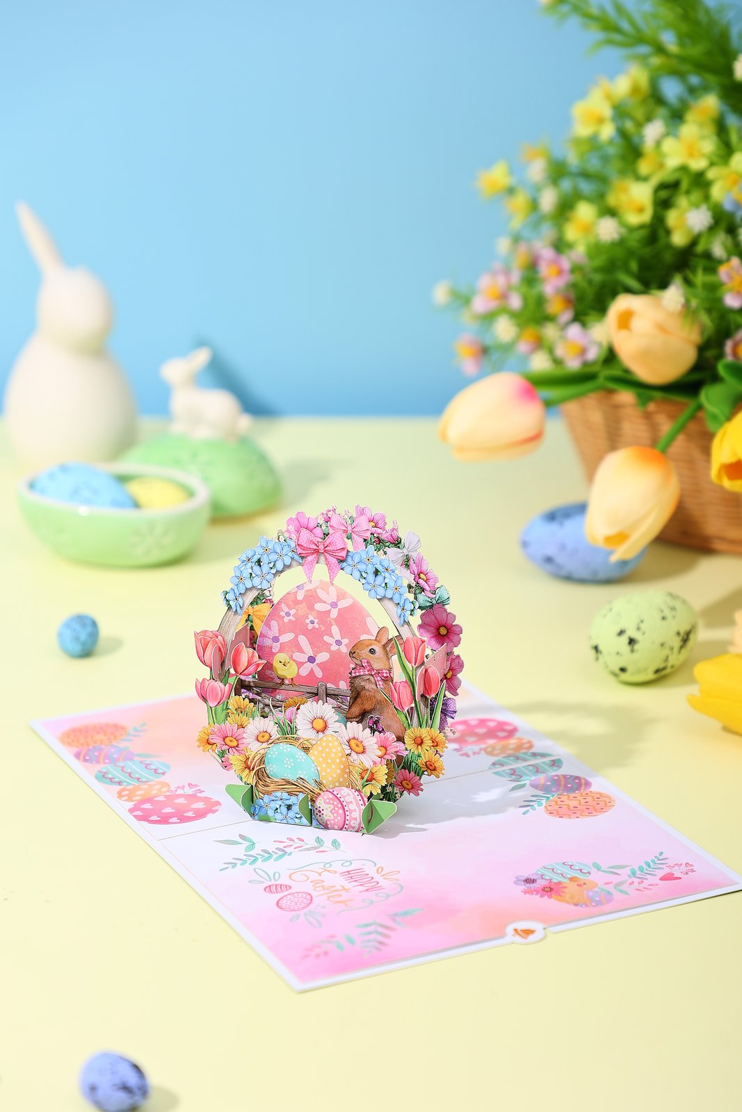 Bunny Easter Greeting Card