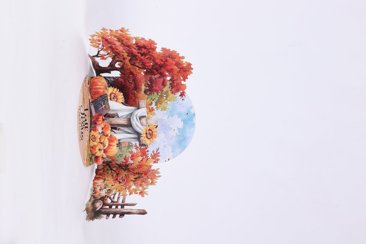 Autumn Thank You Harvest 3D Pop Up Card