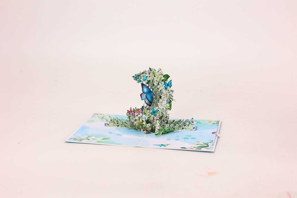 Jasmine 3D Pop Up Card
