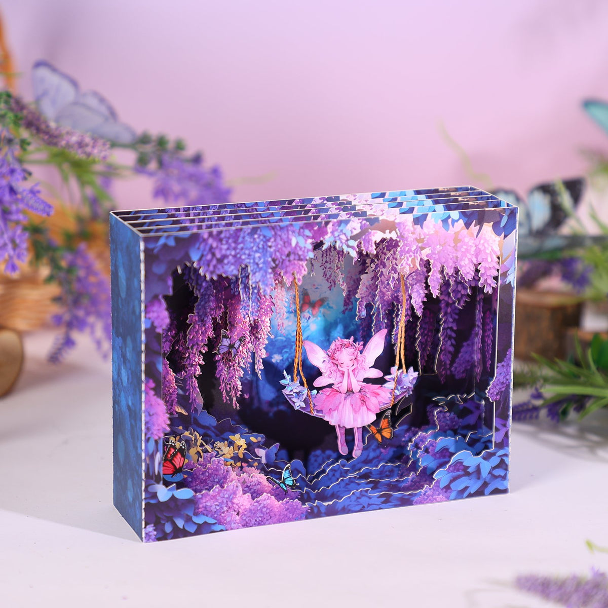 Fairy Garden 3D Pop Up Card