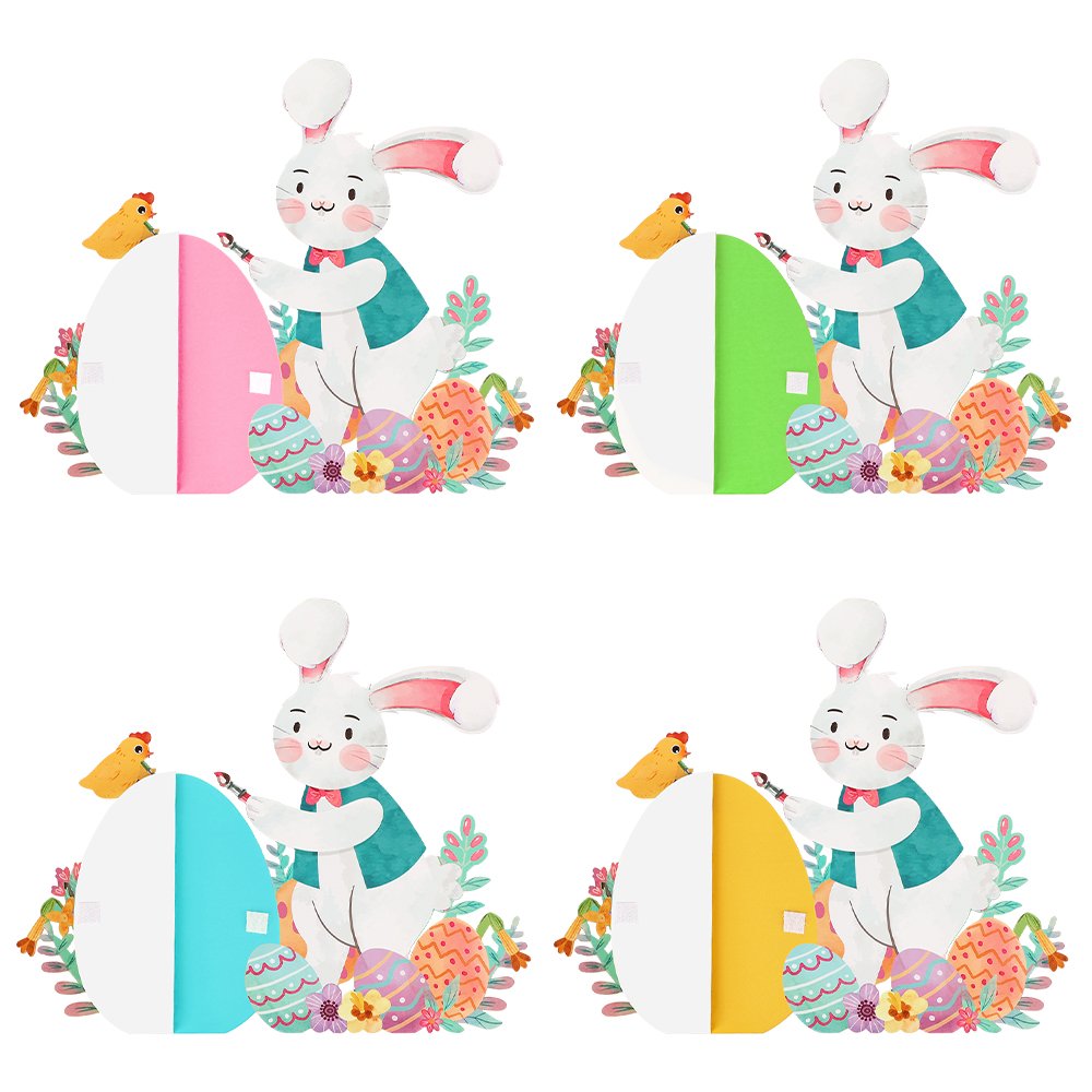 Honeycomb Easter Egg 4-Pack Set