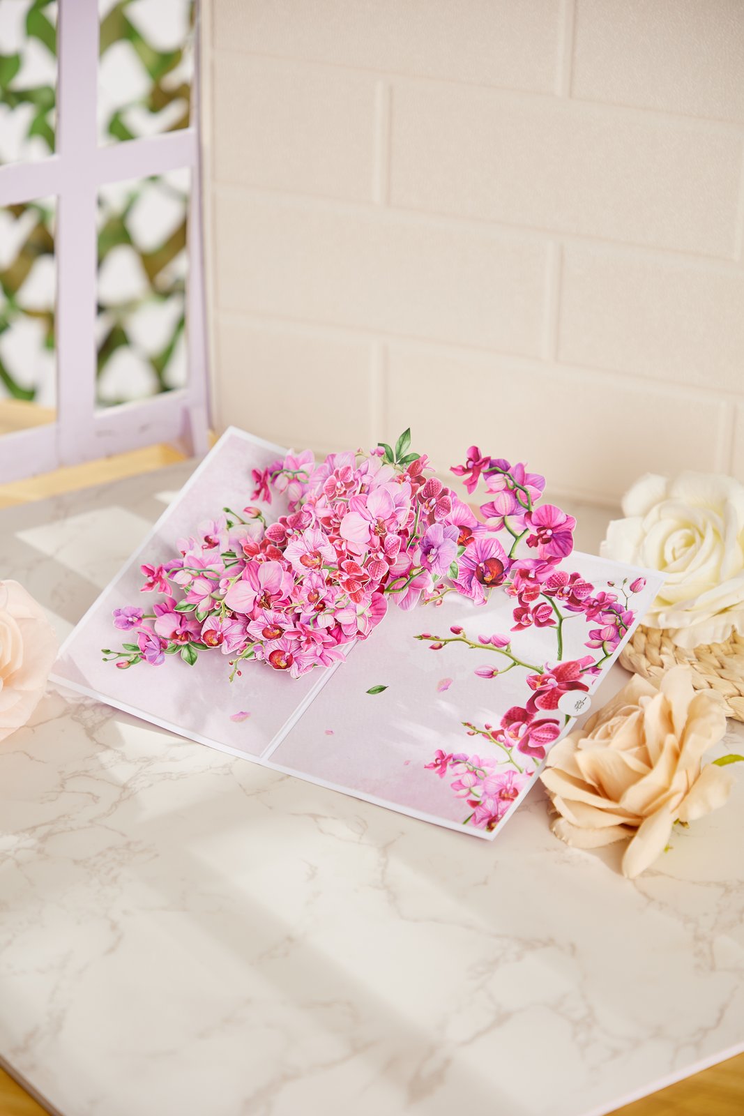 Orchid Greeting Card