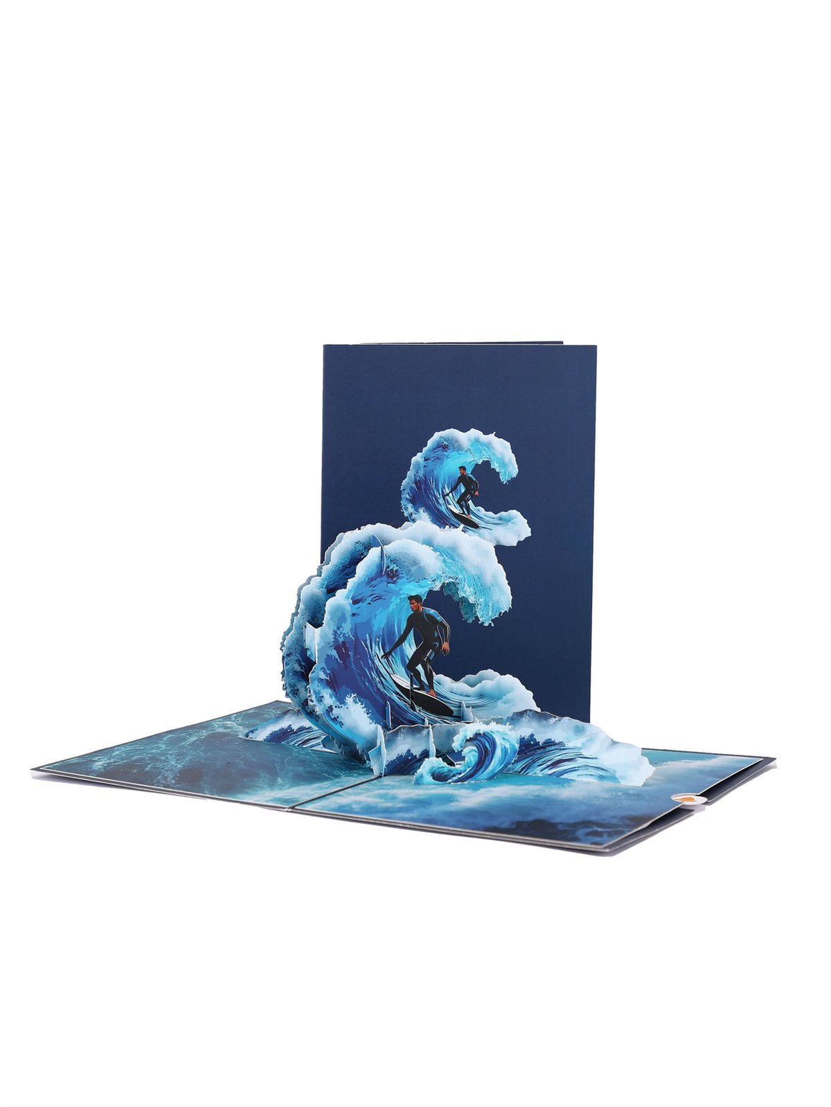 Seaside Surfing 3D Pop Up Card