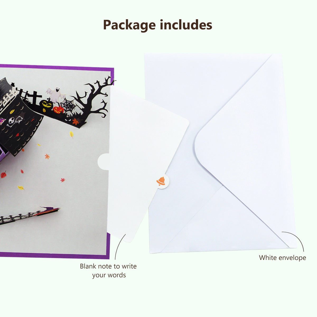 Haunted House 3D Pop Up Halloween Card