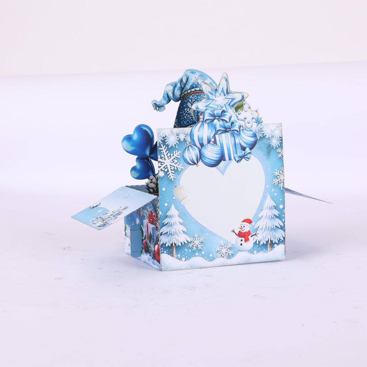 Blue Gnome Box Card