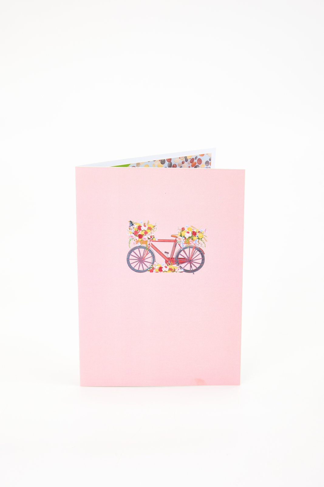 Flower Bicycle Greeting Card A3 Giant