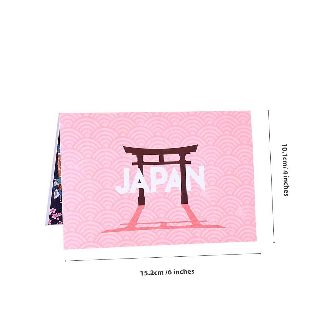 90° Japan City 3D Pop Up Card