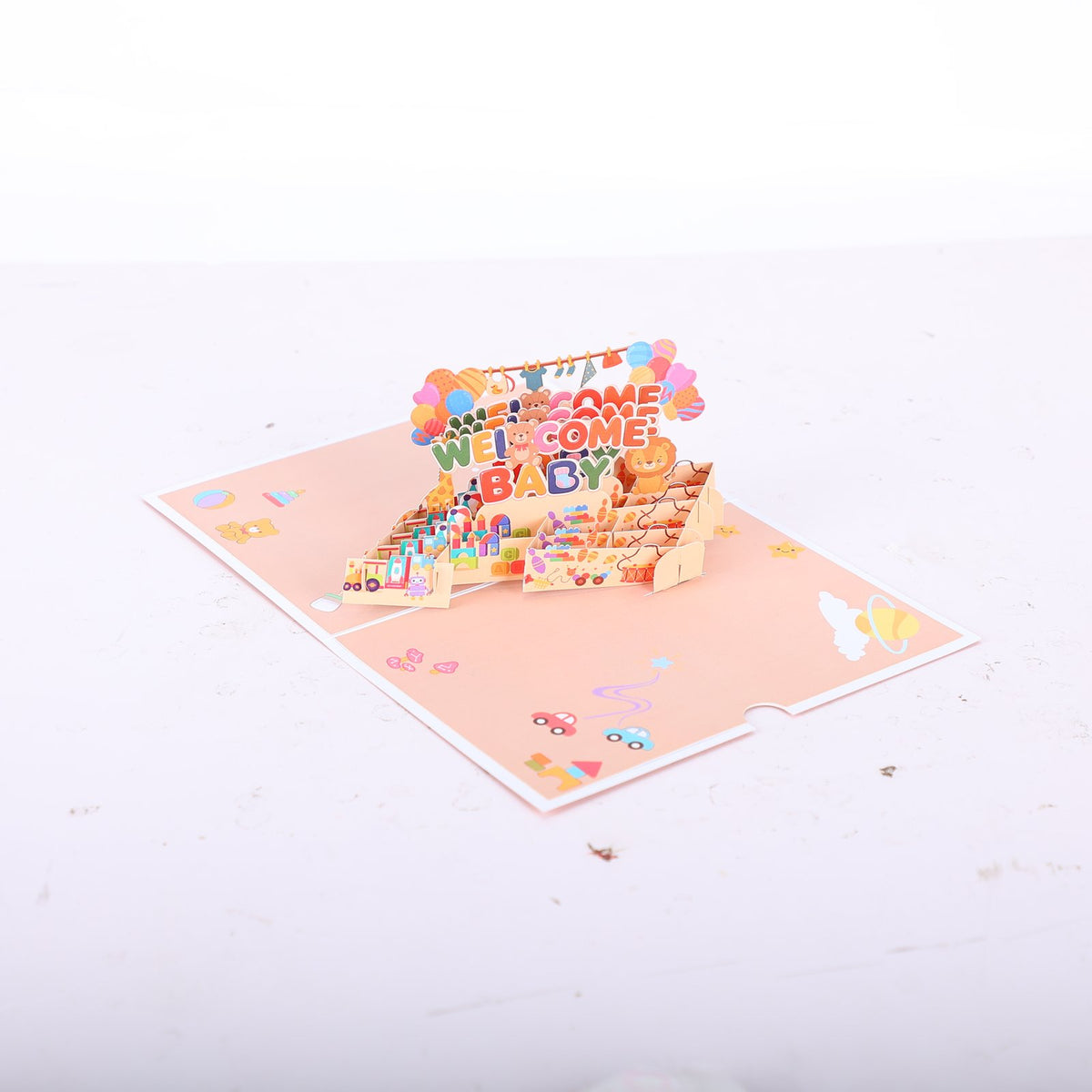 Celebration New Baby 3D Pop Up Card