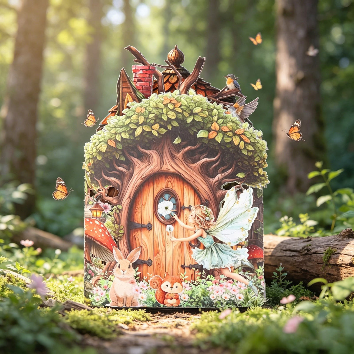 Elf Fairy Pop Up Card