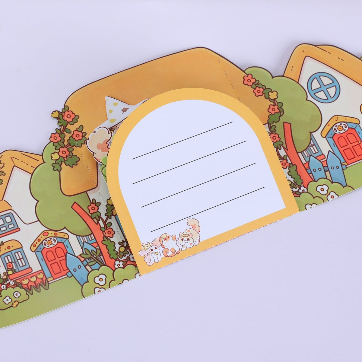Garden Mini Double Door Pop Up Card