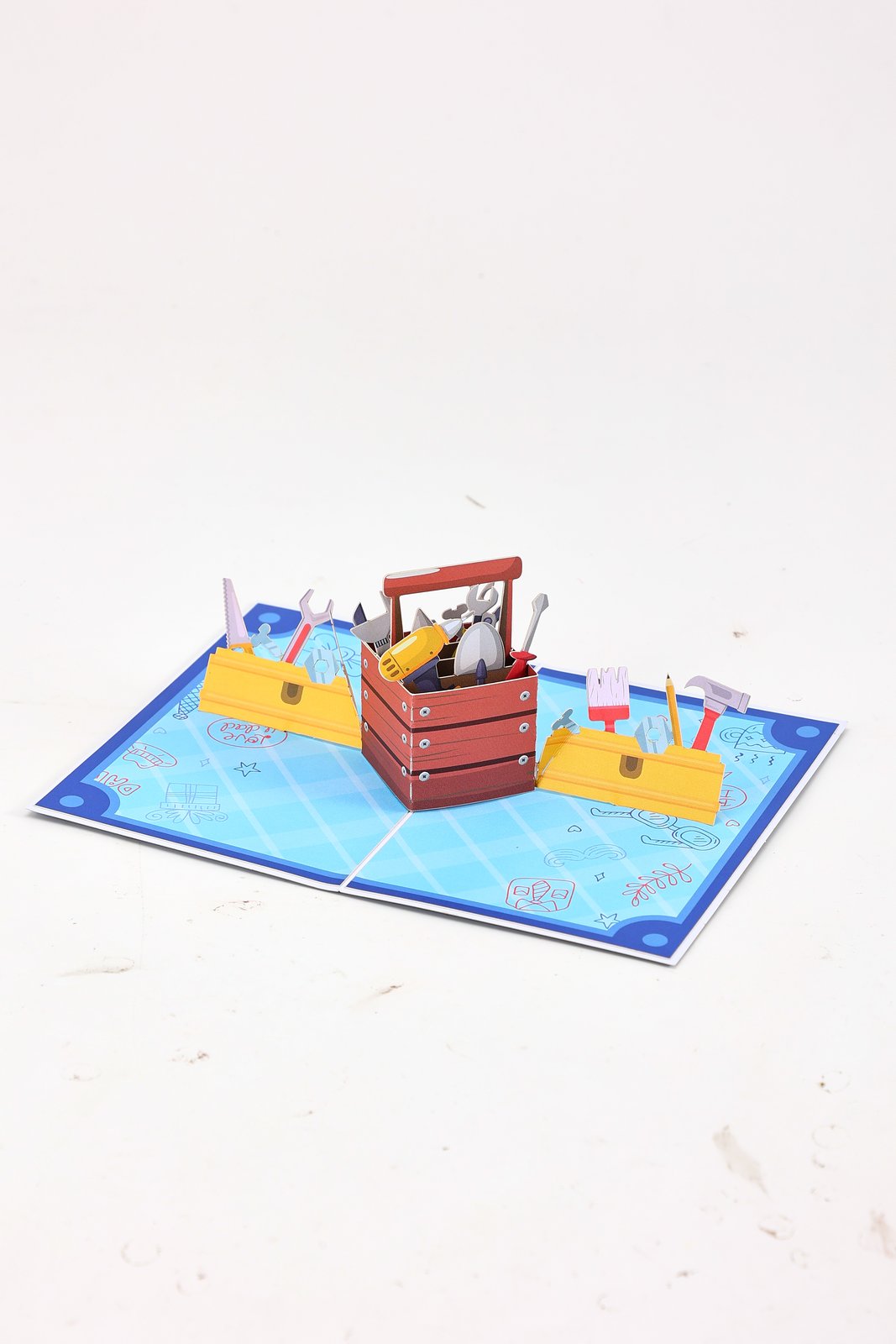 Father's Day Toolbox 3D Pop Up Card