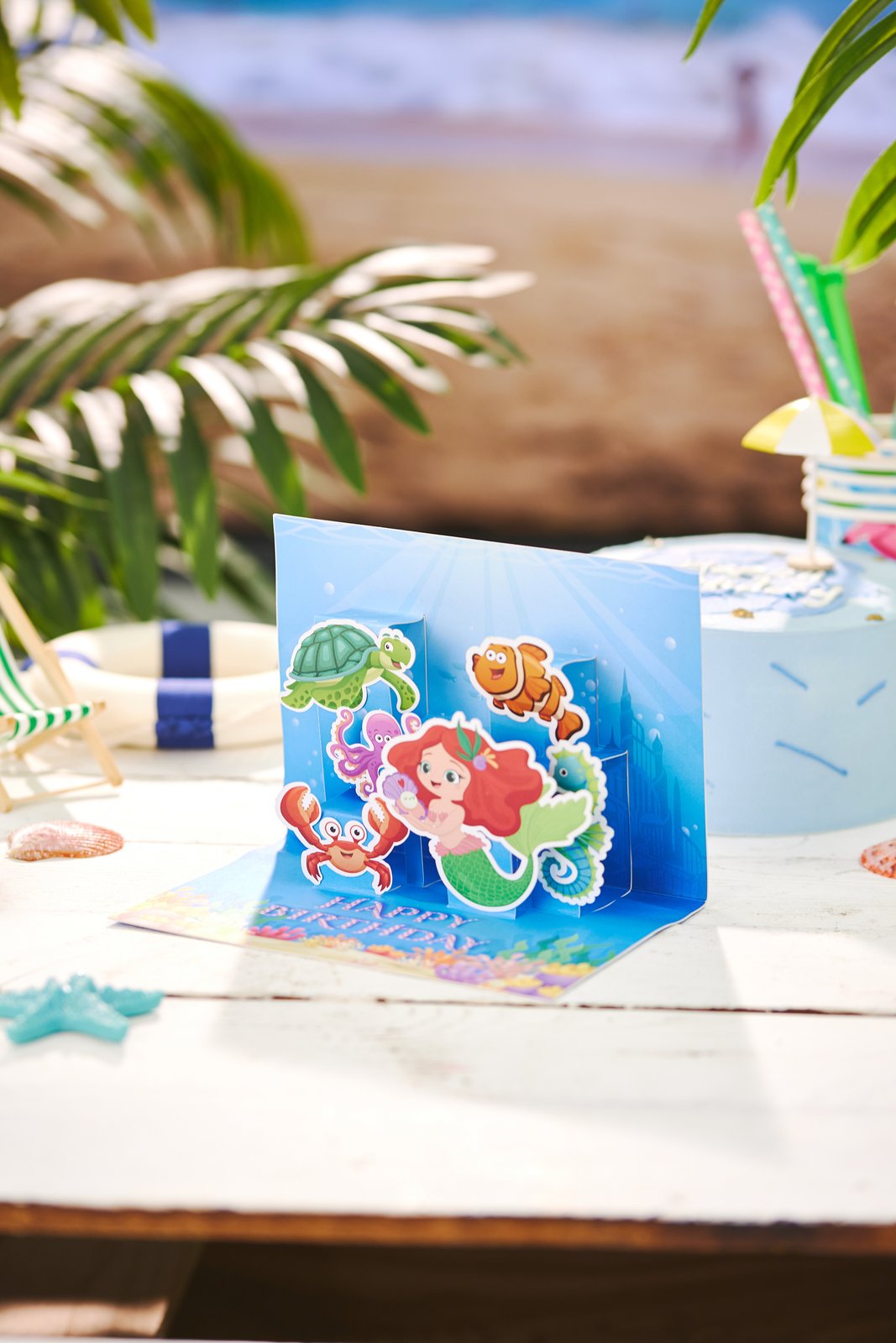 Mermaid Birthday Greeting Card