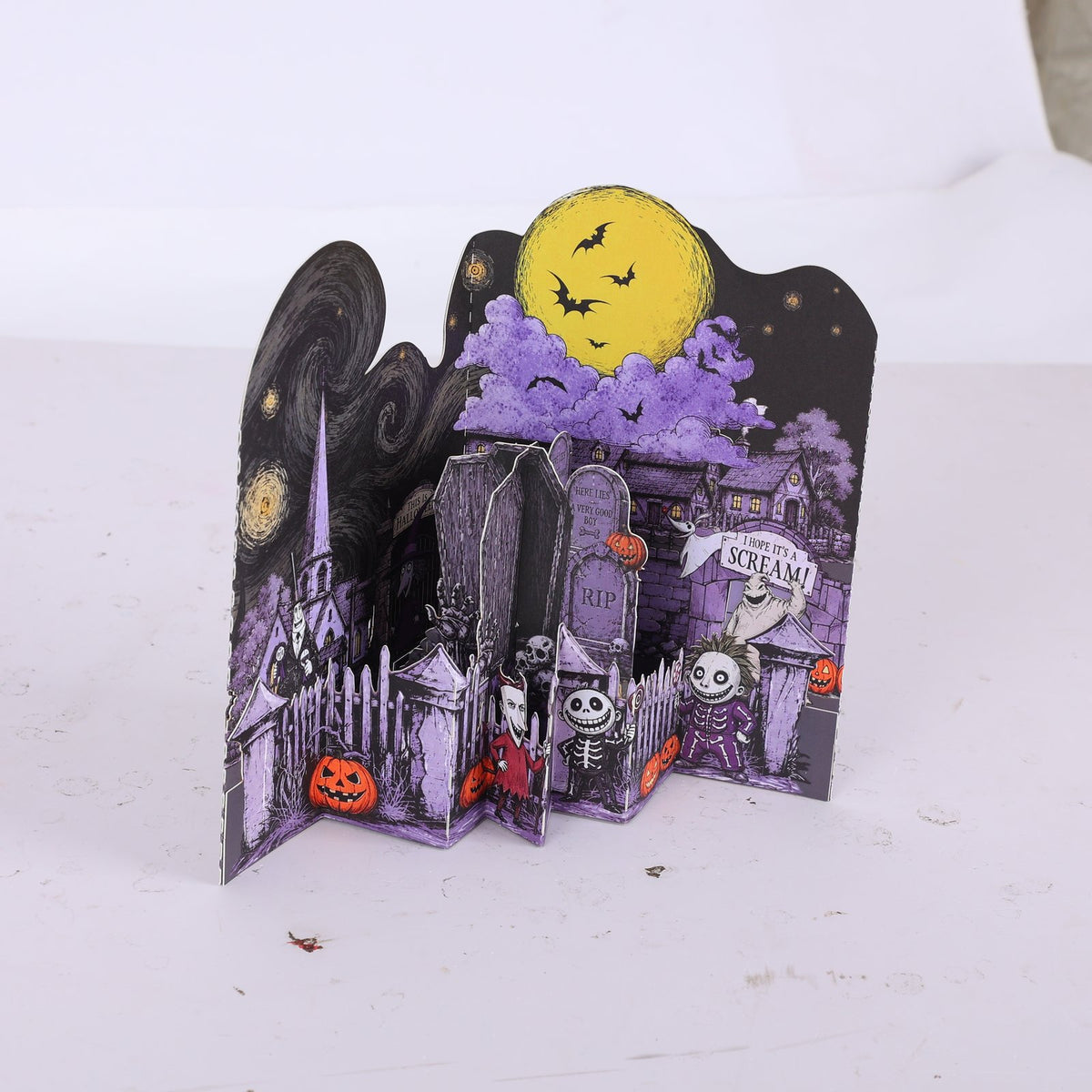Halloween Comic 3D Pop Up Card