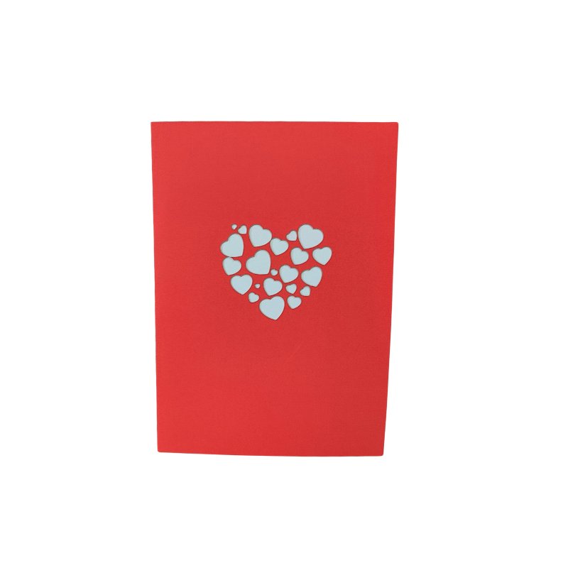 Love You More Heart Greeting Card