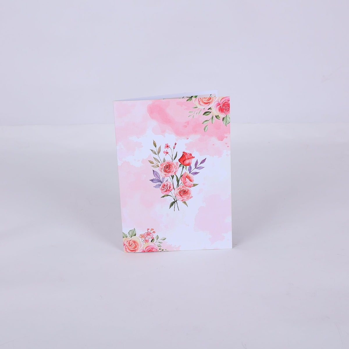 Rose Butterfly Flowering Shrubs Greeting Card
