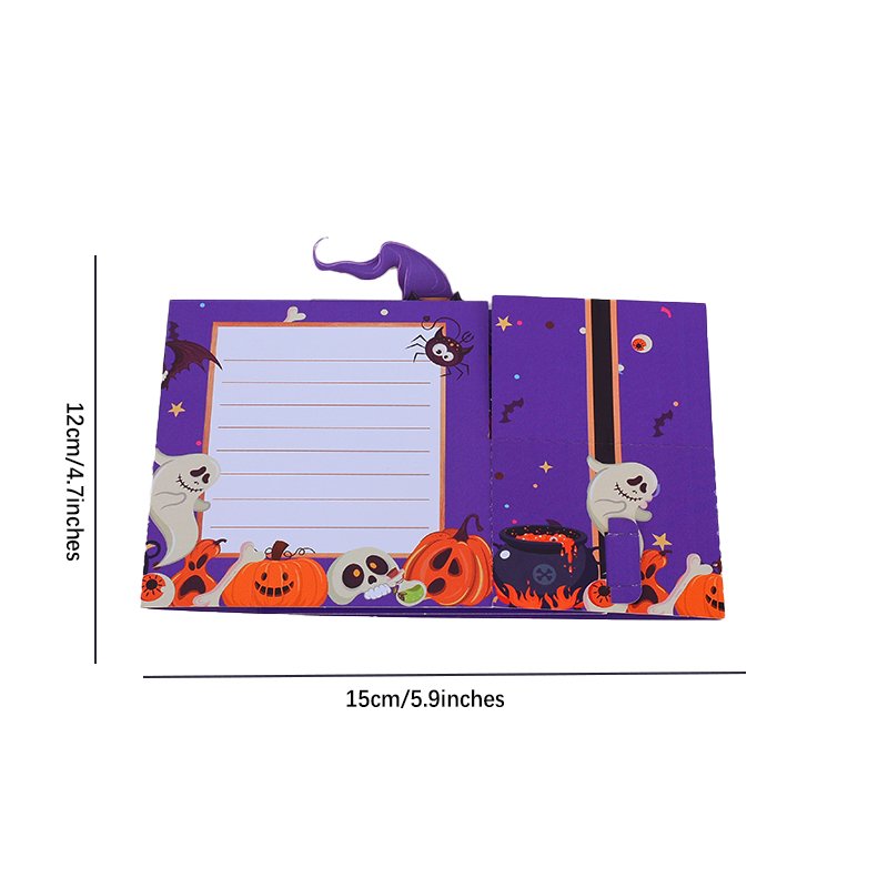Halloween Cat Box Greeting Card