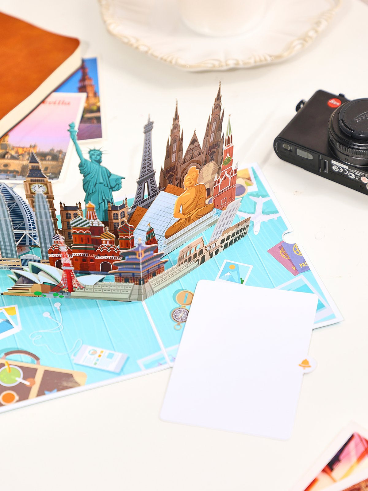 World Architecture 3D Pop Up Card