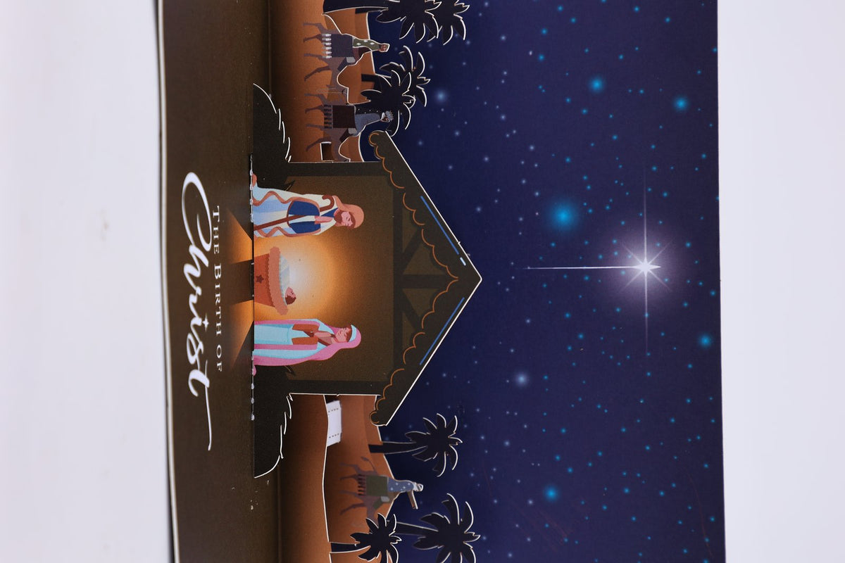Nativity 90° Greeting Card