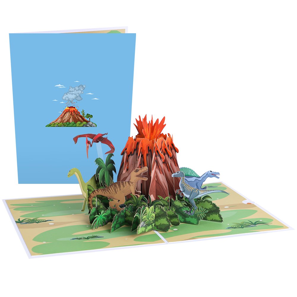 Dinosaur Greeting Card Toy Set