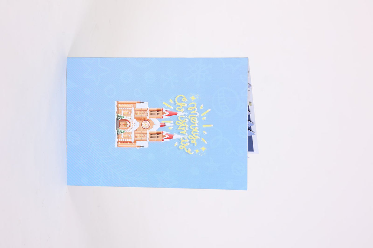 Icy Castle 3D Pop Up Card