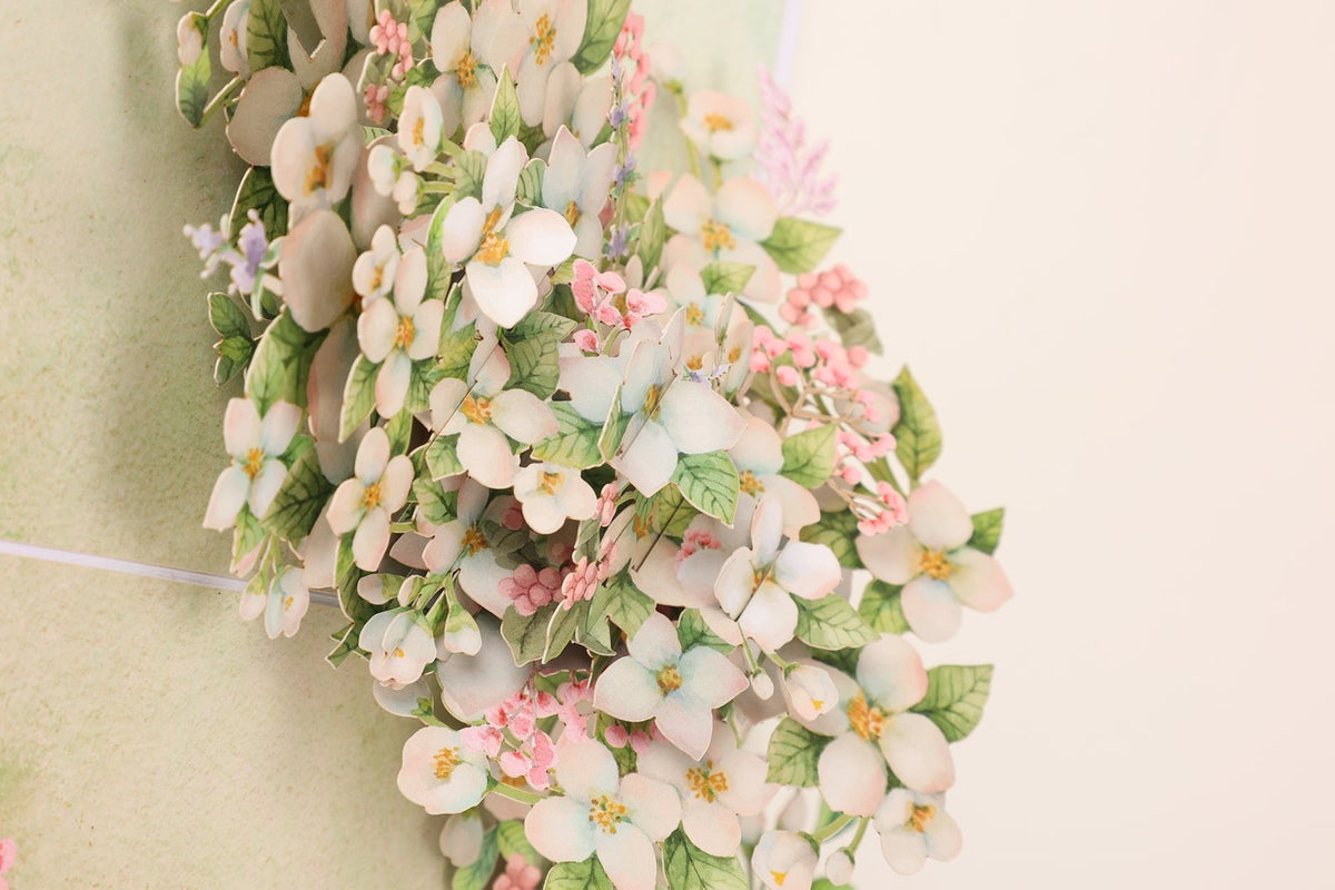 Pear Blossom Tree 3D Pop Up Card