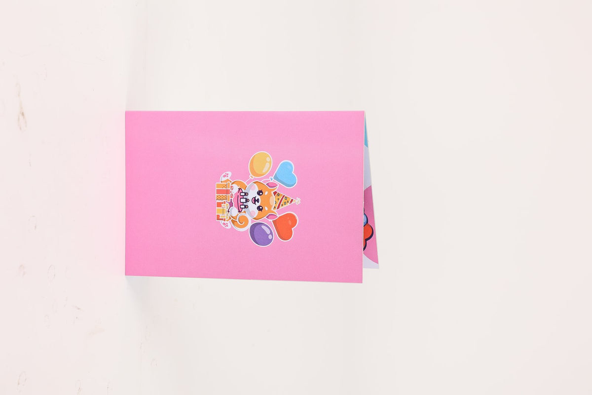 Dog 3D Pop Up Card