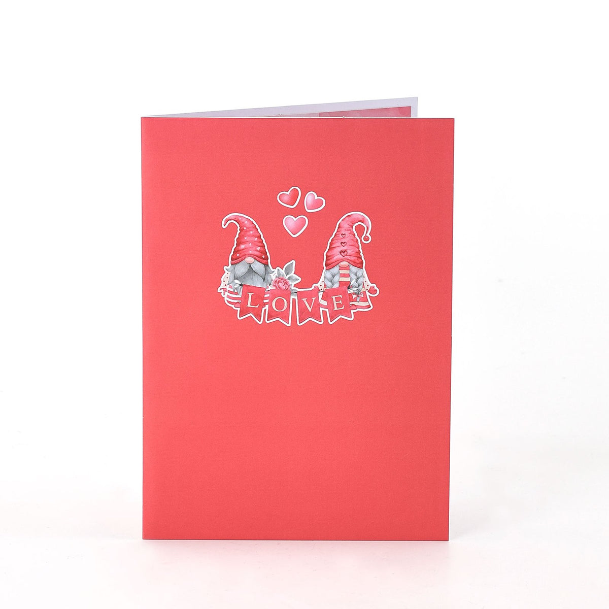 Valentine's Day Gnome 3D Pop Up Card