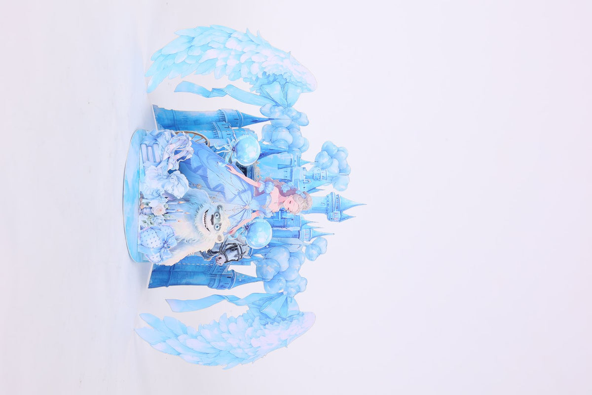 Icy Castle Greeting Card