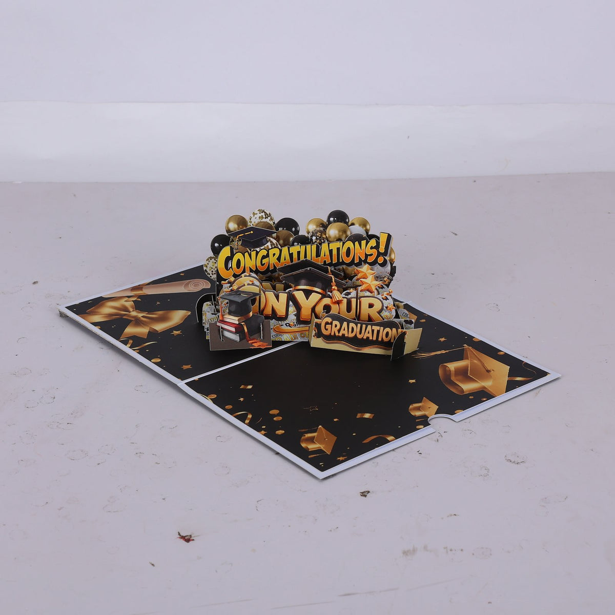 Congratulations Graduation 3D Pop Up Card
