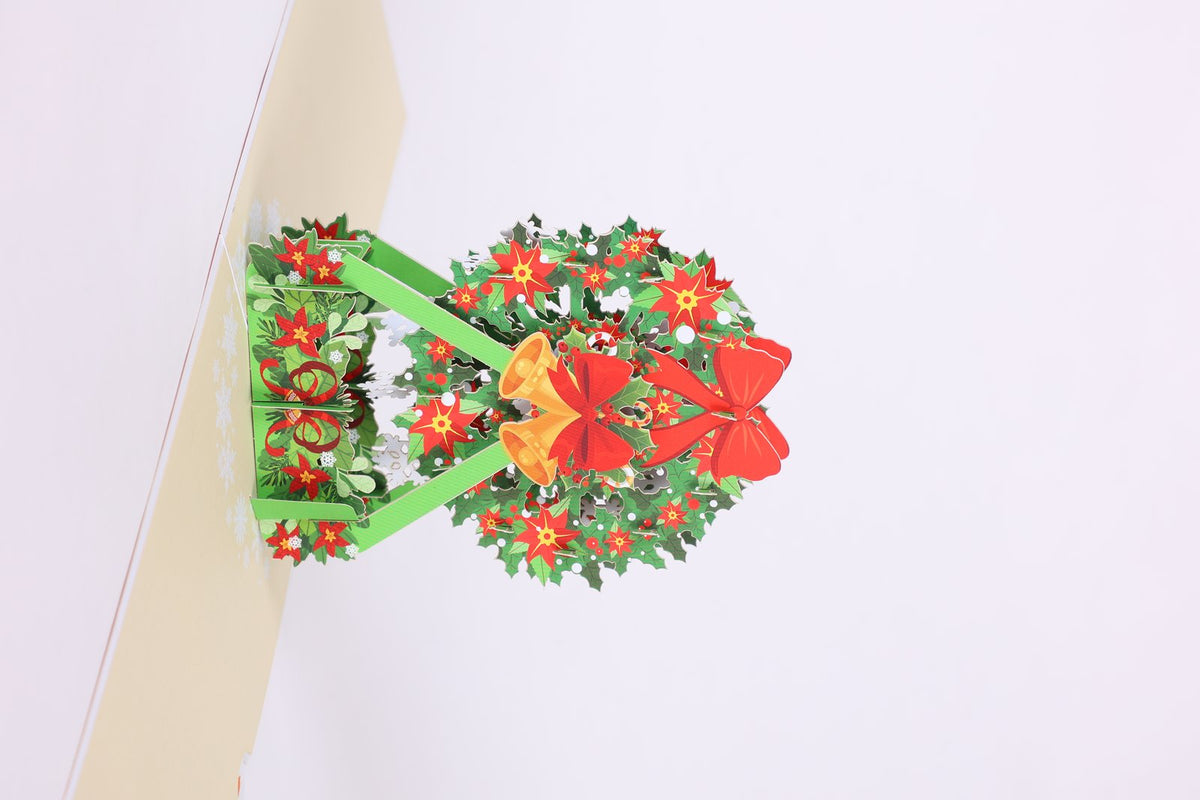 Christmas Ferris Wheel Flip Pop Up Card Large