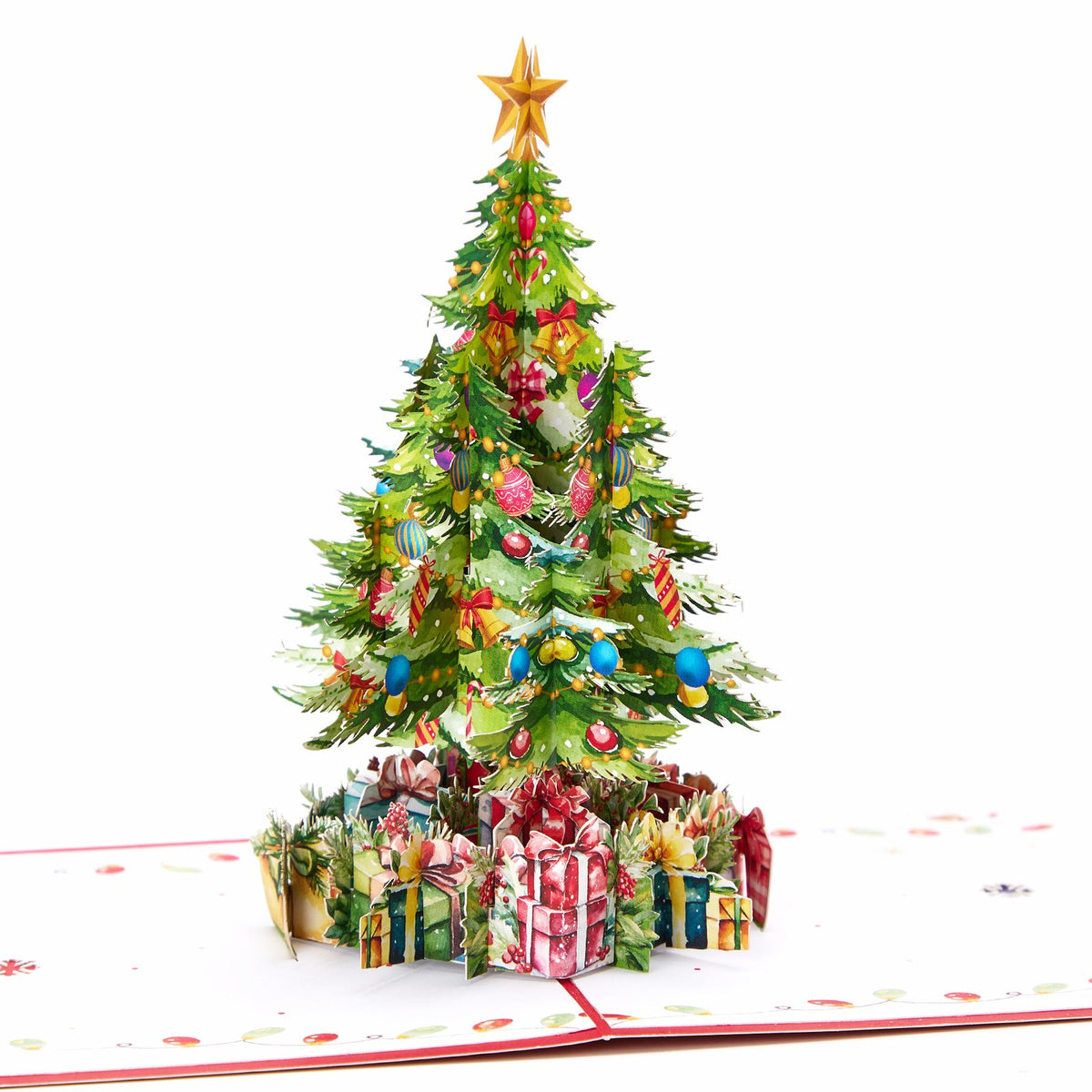 Christmas Tree 3D Pop Up Card