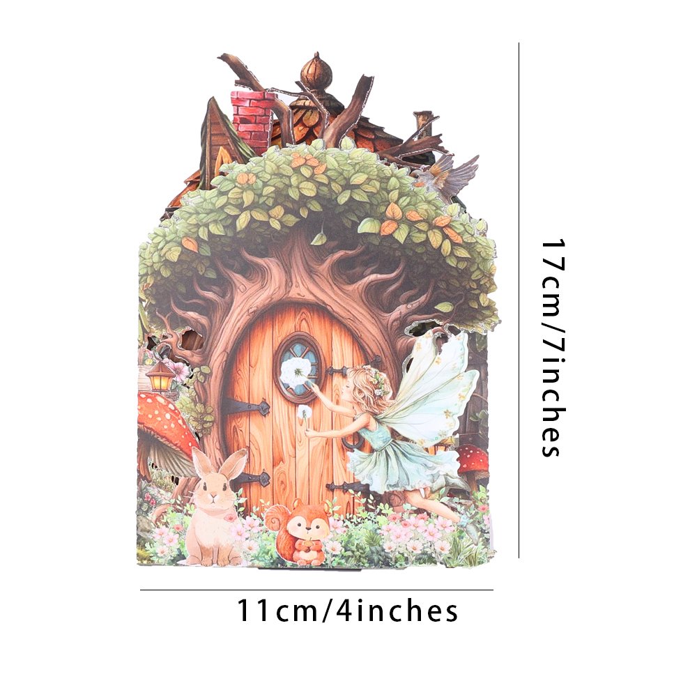 Elf Fairy Pop Up Card