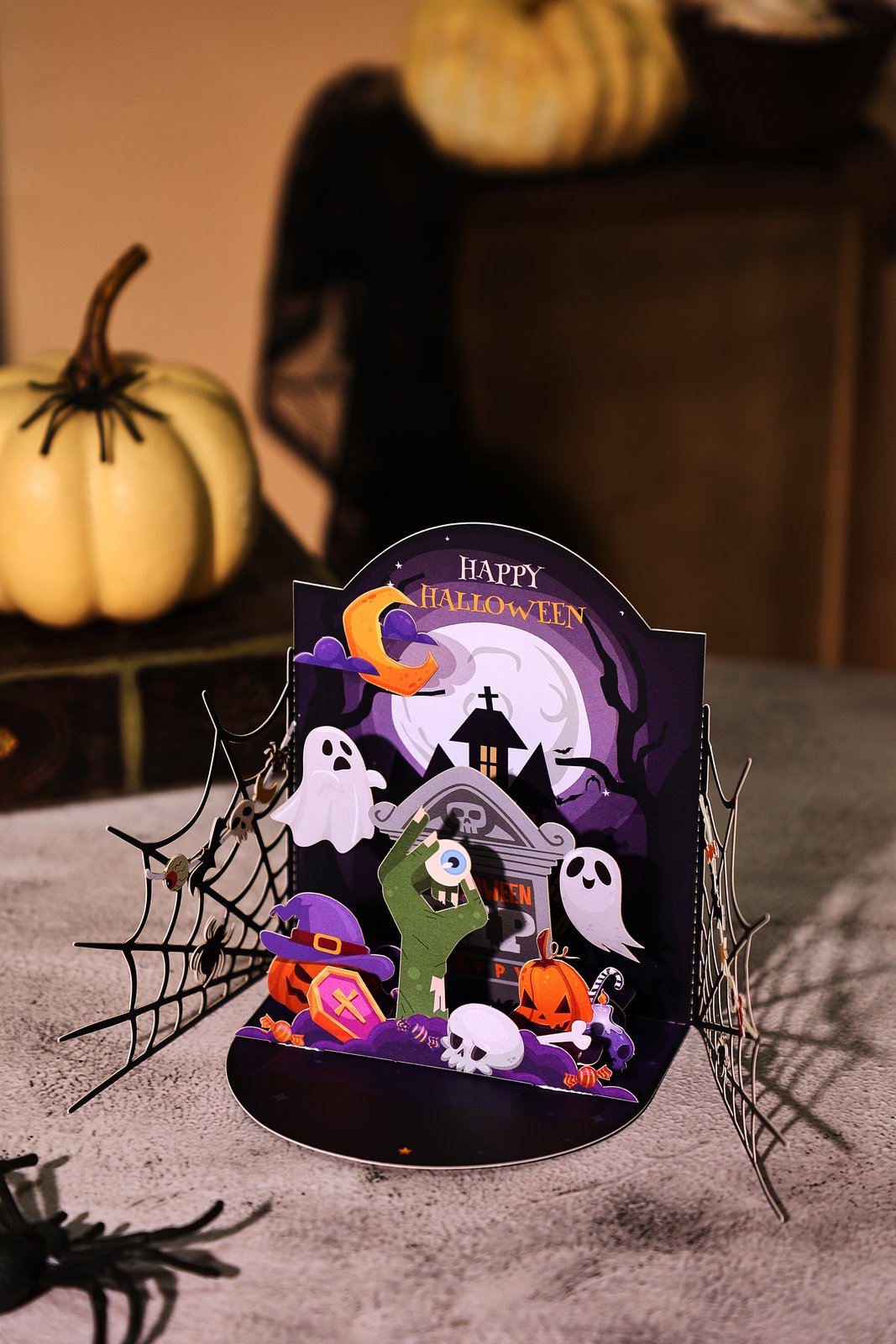 Halloween Triple Door Card