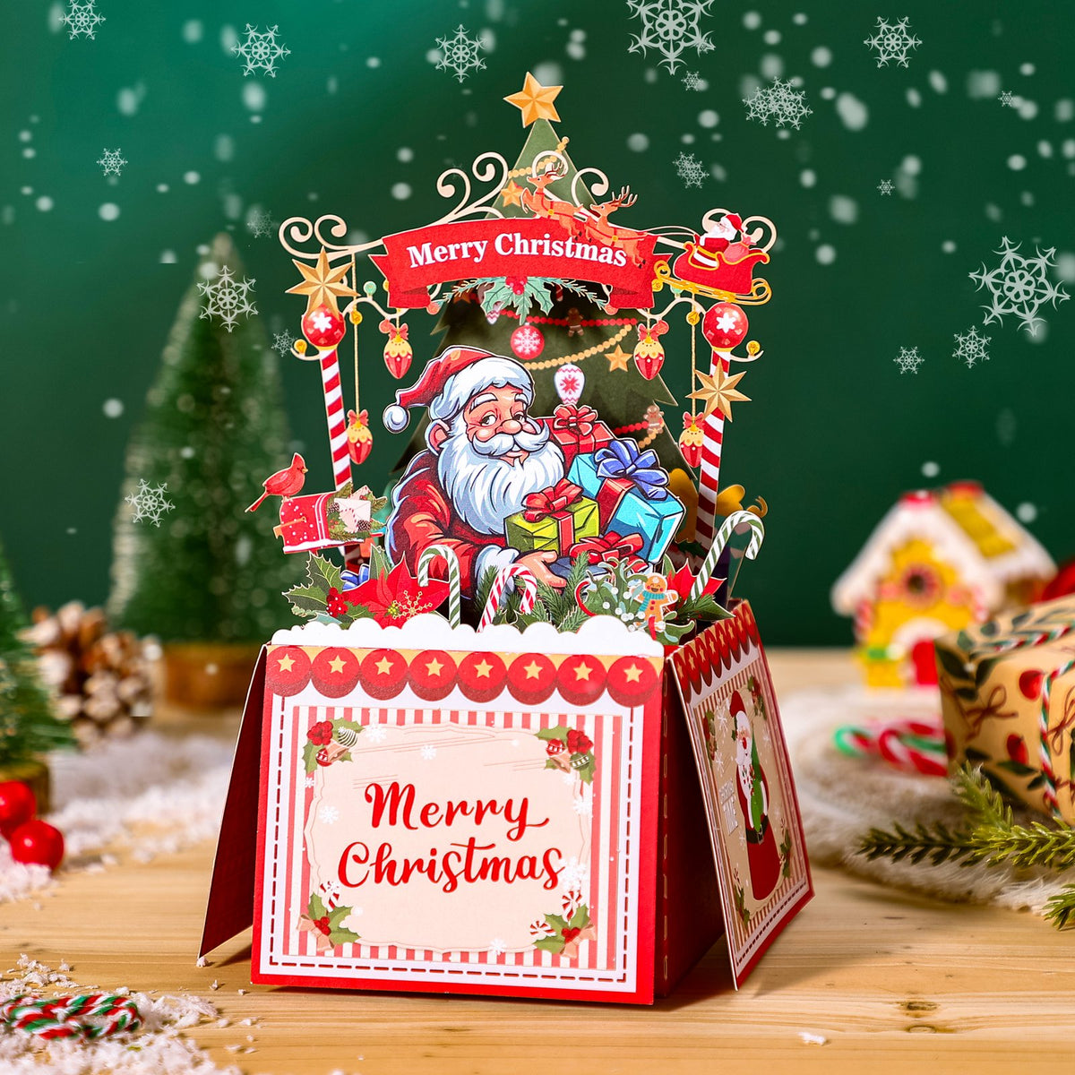 Santa Claus Box Card