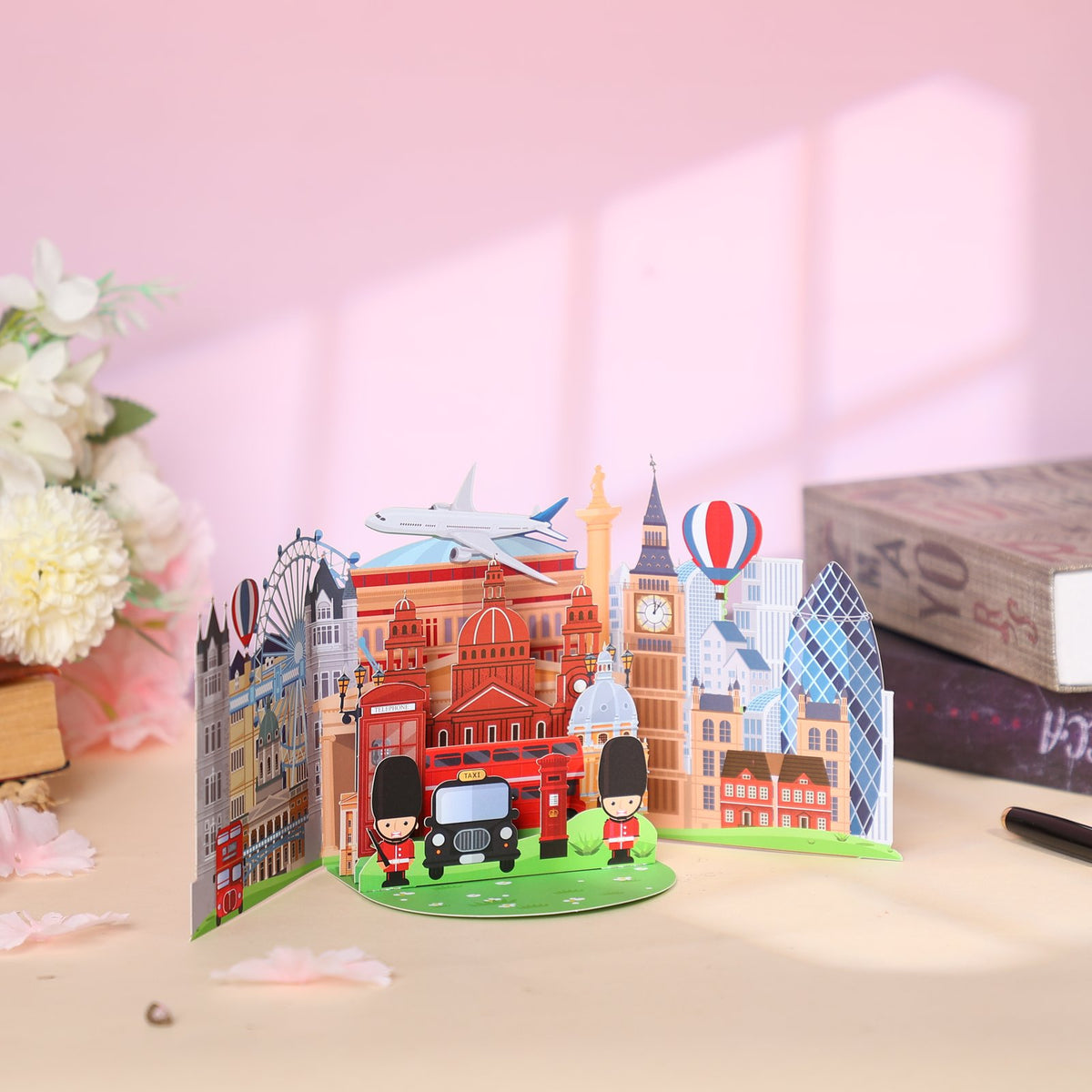 London Landmarks 3D Pop Up Card