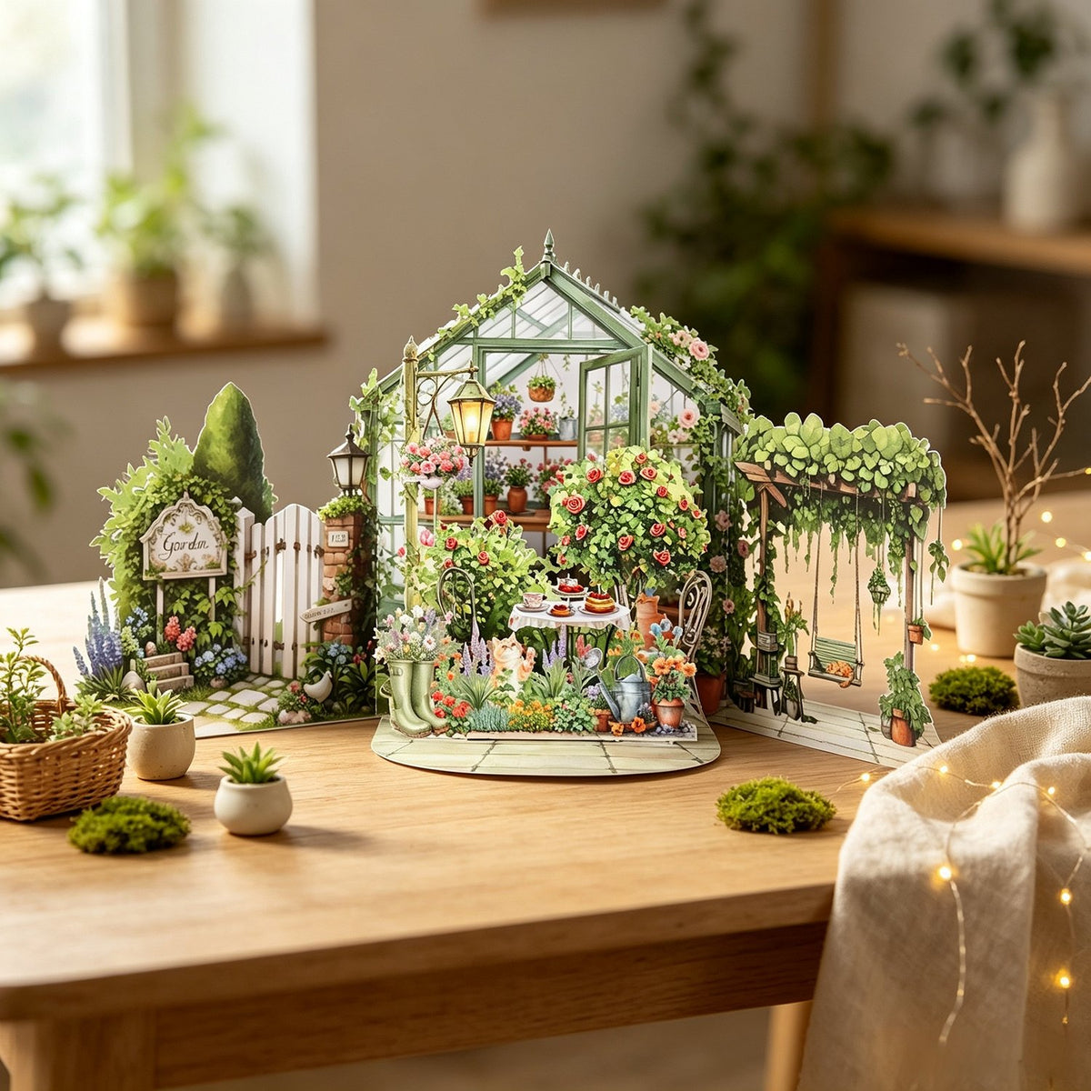 Garden Double Door Card