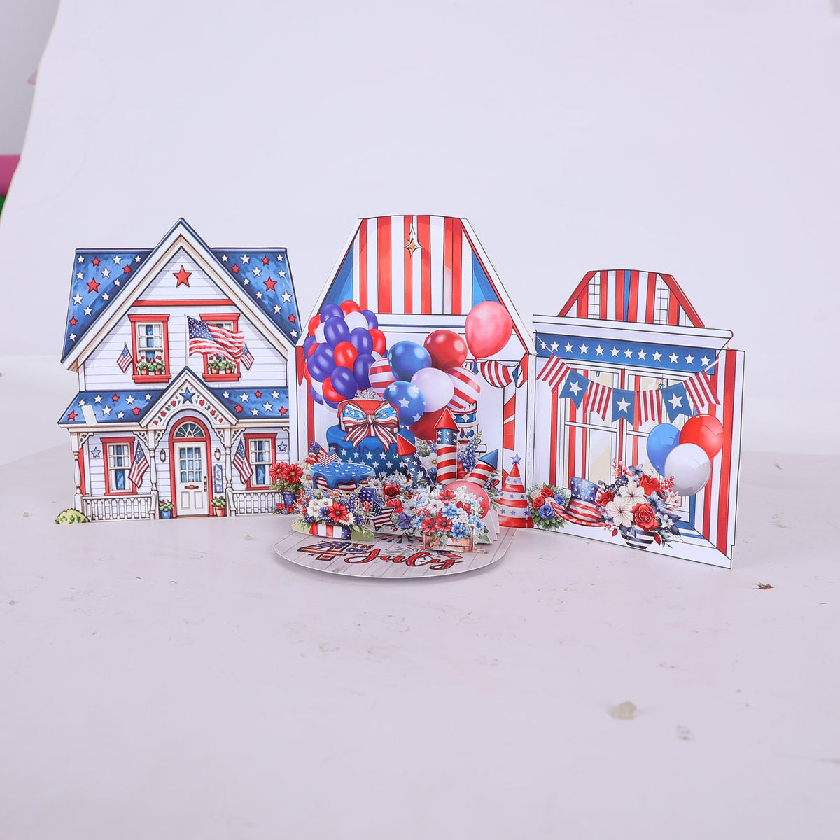 Independence Day 3D Pop Up Card