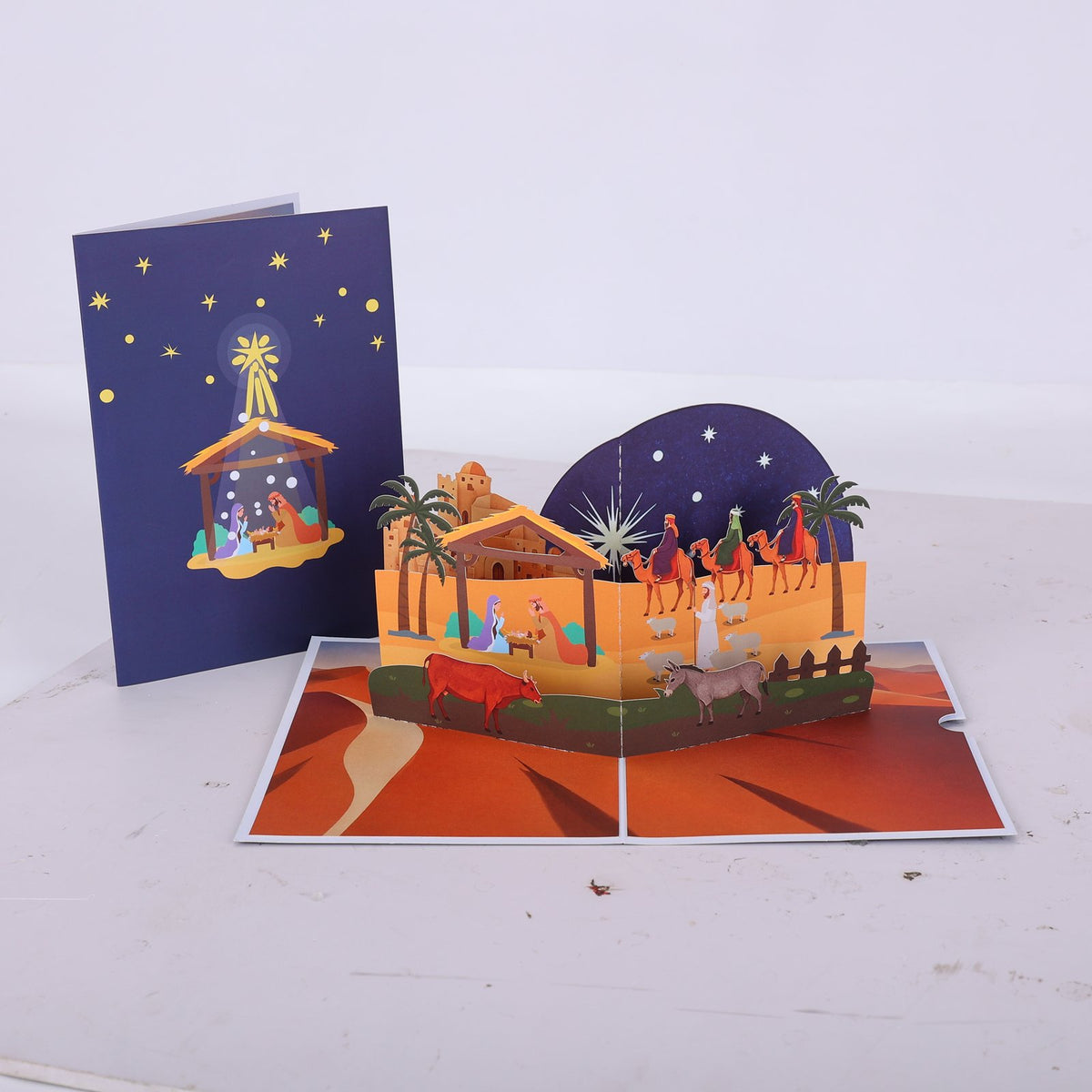 Nativity 3D Pop Up Card