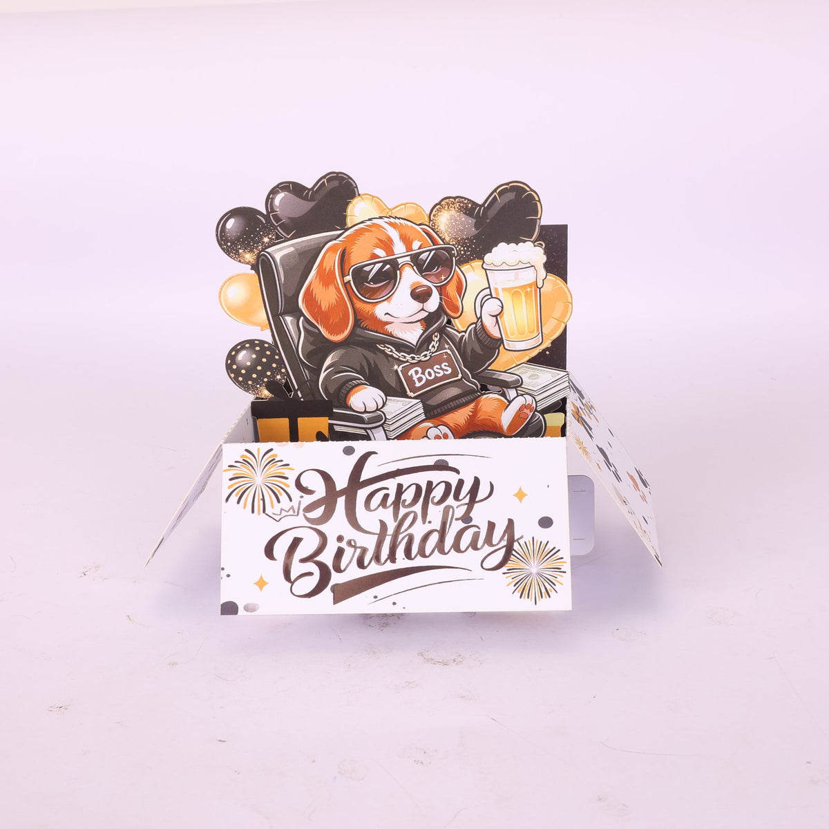 Dog Box Card