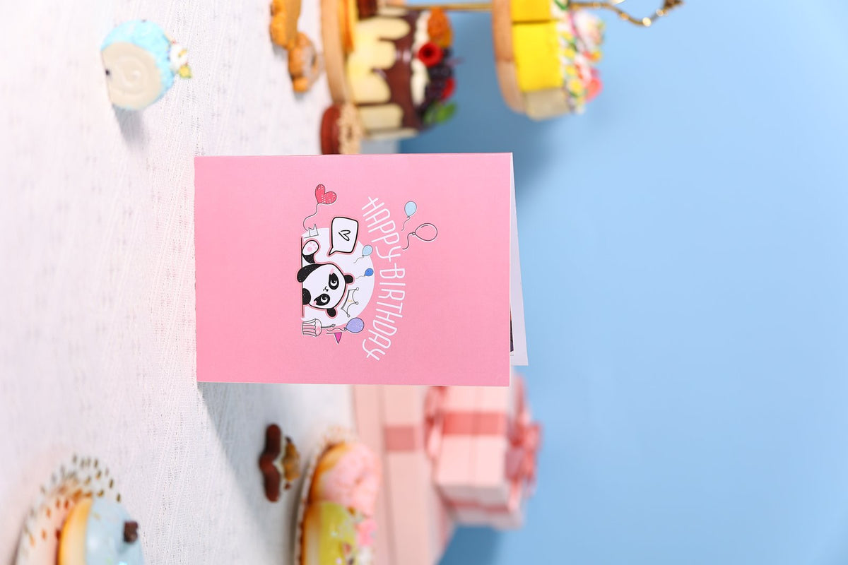 Panda 3D Pop Up Card