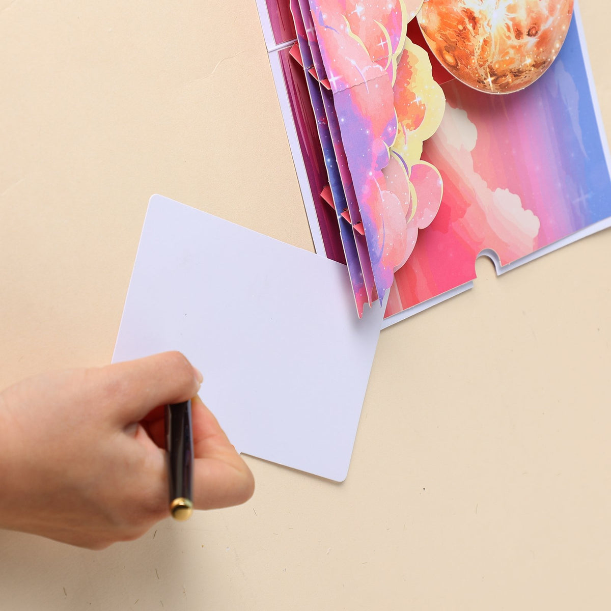 Sunrise 3D Pop Up Card