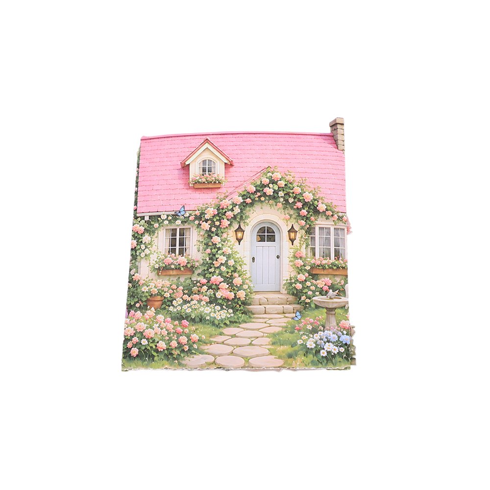 Garden Double Door 3D Pop Up Card
